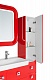 Водолей Мебель для ванной "Астрид 120" красная, 5 ящиков – картинка-17